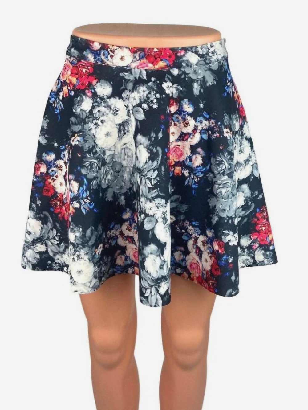 Abercrombie & Fitch Fit And Flare Floral Skirt Size XS